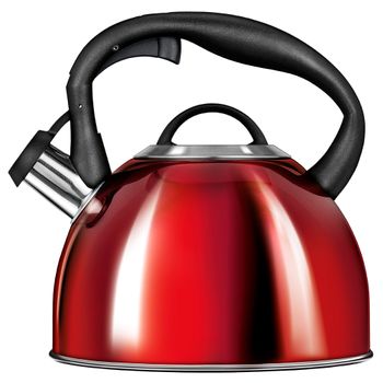 Comprar Tetera con silbato de acero inoxidable de 2,5l, Cocina de Inducción  Compatible con alerta de silbato fuerte, tetera con mango de madera a  prueba de calor