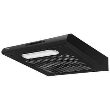 Campana Extractora Bajo Mueble Cocina 50cm, 3 Velocidades Extracción, Recirculación Aire, 63 Db Negro  Mpm Mpm-51-px-72