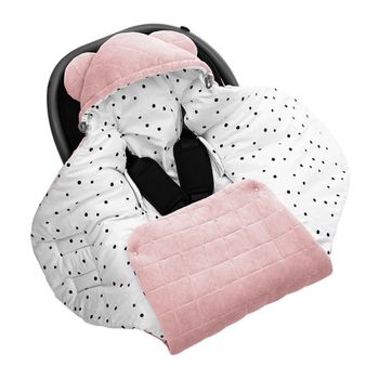 Saco Para Grupo 0 Unviersal Invierno Royal Baby Pink