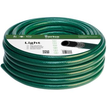 Agaplast Manguera De Agua De 3 Capas Manguera De Jardín Riego Flexible Manguera Flexible De Poliéster Trenzado Cruzado Resistente A Los Rayos Uv 25 Bar 3/4" 10m