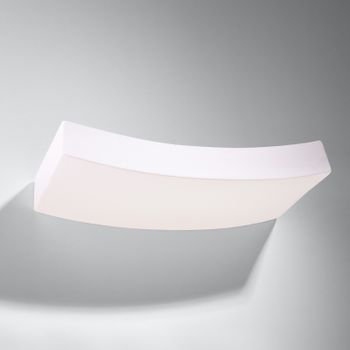 Aplique De Pared Hattor Sollux   Blanco