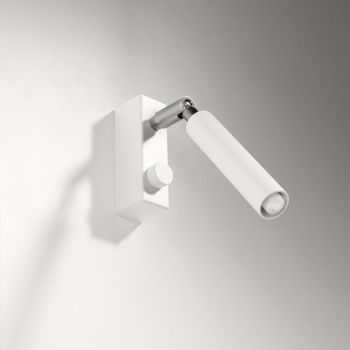 Aplique De Pared Eyetech 1 Sollux   Blanco