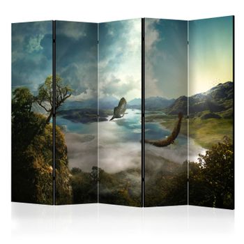 Biombo - Flight Over The Lake Ii  (225x172 Cm)