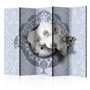 Biombo - Orchids: Royal Pattern Ii [room Dividers]