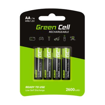 Green Cell Gr01 Pila Doméstica Batería Recargable Aa Níquel-metal Hidruro (nimh)