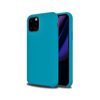 Funda Silicona Premium Apple Iphone 11 Pro Max Azul
