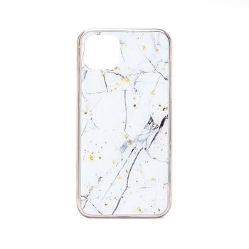 Funda De Protección Forcell Marble Blanca Para Iphone 11 Pro Max