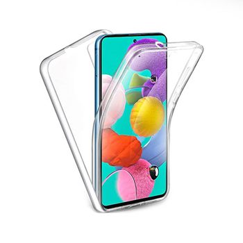 Funda Silicona 360º Samsung Galaxy A51 Transparente