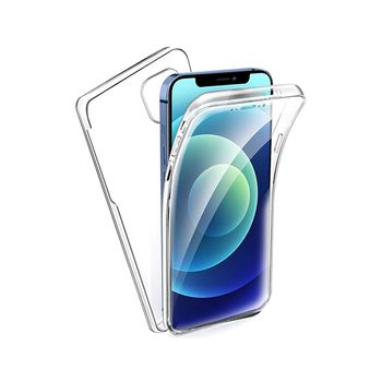 Funda Silicona 360º Iphone 12/12 Pro Transparente