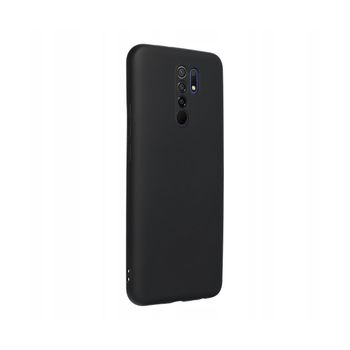 Funda Silicona Forcell Xiaomi Redmi 9 Negra