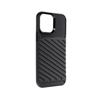 Funda Silicona Forcell Thunder Apple Iphone 13 Pro Negra