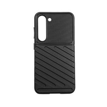 Funda Silicona Forcell Thunder Samsung Galaxy S23 Plus Negra