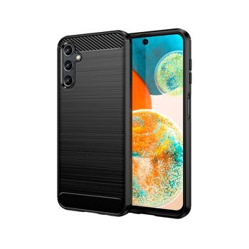 Funda Silicona Forcell Carbon Samsung Galaxy A54 5g Negra