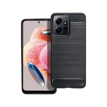 Funda Silicona Forcell Carbon Xiaomi Redmi Note 12 4g Negra