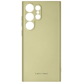 Funda Para Samsung S23 Plus Silicona Mate Tacto Suave Roar Space Beige