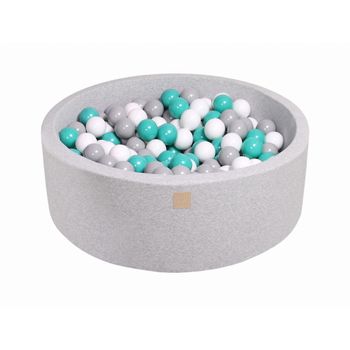 Piscina de Bolas Redonda Baby Blue con Estrellas 90x30cm, con