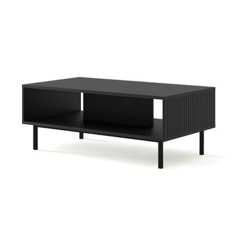 Mesa De Centro Ravennab 90x60x45 Negro