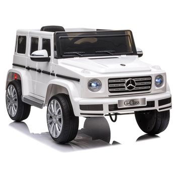 Mercedes - G500 Coche Eléctrico Infantil, 12 Voltios,motor: 2x45w, 1 Plaza/s