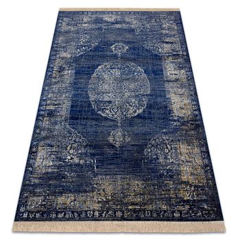 Alfombra Windsor 22994 Ornamento Azul Oscuro 120x170 Cm