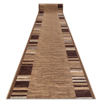 Alfombra De Pasillo Con Refuerzo De Goma  Adagio Beige  57x100 Cm