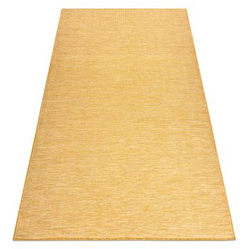 Alfombra Sisal Patio 2778 Tejido Plano Amarillo, Oro 117x170 Cm