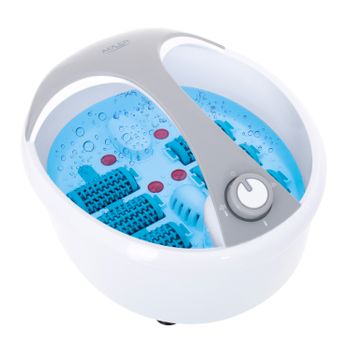 Mpm Mms 01 Masajeador De Pies Con Agua, Masaje De Burbujas Y Por Vibración,  Control De Temperatura Por Infrarrojos, Cepillos Intercambiables, 70 W