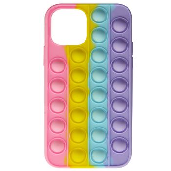 Funda Carcasa Apple Iphone 12 Mini Antiestrés Pop It Fidget Toy - Multicolor