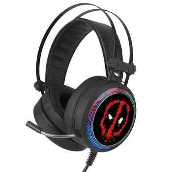 Auriculares Gaming Deadpool 001 Marvel Negro