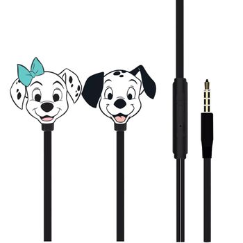 Auriculares Dalmatas 001 Disney Blanco