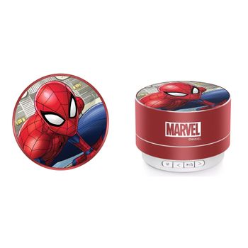 Altavoz Inalámbrico Portátil 3w Spider Man 022 Marvel Rojo