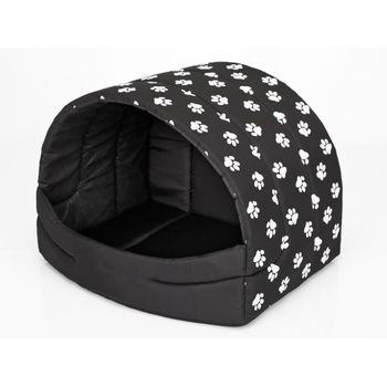 Cama Perro Con Almohada De Poliéster Espuma Pp 75x55x20cm-pawhut.gris con  Ofertas en Carrefour