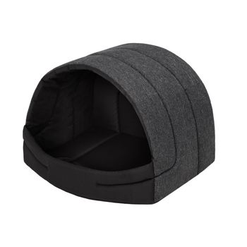 Cama Para Perro R1 45x33x28 Negro Ecolen Suflera