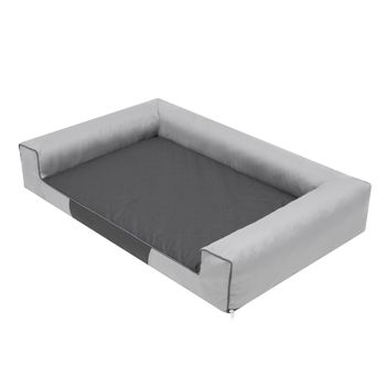 Cama Para Perro Victoria Talla Xxl: 118x78x20 Gris Claro