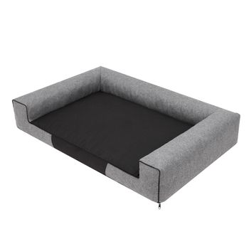 Cama Para Perro Victoria Talla Xl: 100x65x17 Gris Ecolen