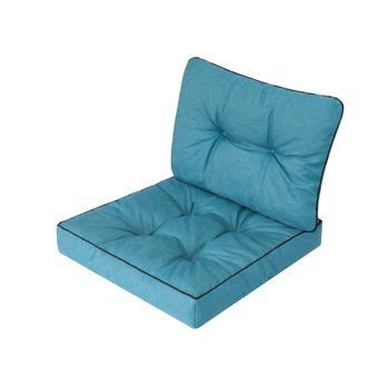 Cojines Emma Tech Para El Sillón De Jardín Technorattan R1 50x50 Azul