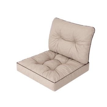 Cojines Emma Tech Para El Sillón De Jardín Technorattan R3 70x70 Beige