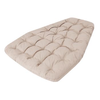 Cojín Para Cesta Columpio De Jardín George 120x100x8 Beige Oxford