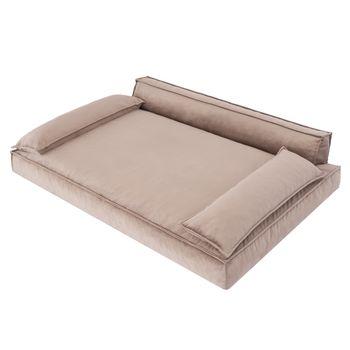 Cama Para Perros Champion Talla Xl: 99x66 Beige