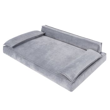 Cama Para Perros Champion Talla Xxl: 120x77 Gris