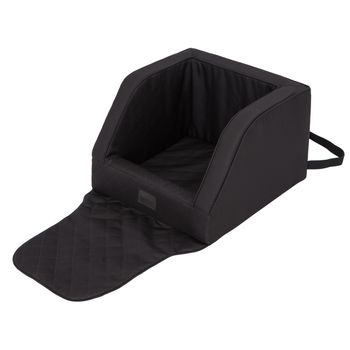 Cubre asientos de coche para perro Wolverhampton 100% poliéster 185 x 171  cm negro [en.casa]