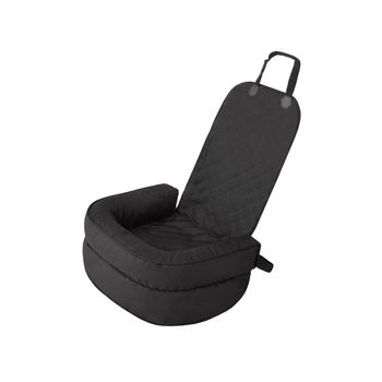 PawHut Barrera Protectora de Coche para Perros Ajustable 89-150x9x76-124 cm  Rejilla Separadora para Maletero Coche Universal Reja de Seguridad de Acero  Negro.