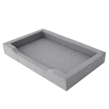 Cama Para Perros Deluxe Ekolen Talla L: 75x50 Grafito