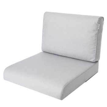 Cojines Nel Para Sofá O Sillones De Jardín En Ratán, R1 50x50 Gris