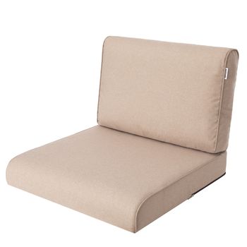 Cojines Nel Para Sofá O Sillones De Jardín En Ratán, R3 70x70 Beige