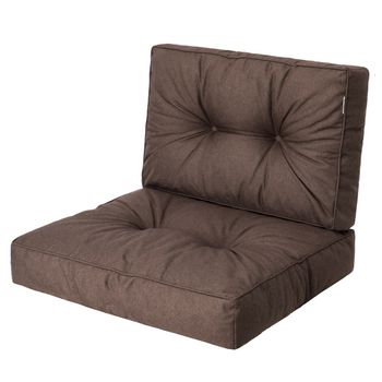 Cojines Kaja Para Sofá O Sillones De Jardín En Ratán, R1 50x50 Marron