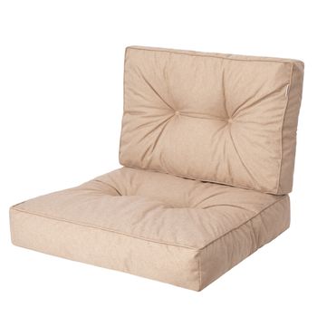 Cojines Kaja Para Sofá O Sillones De Jardín En Ratán, R2 59x59 Beige