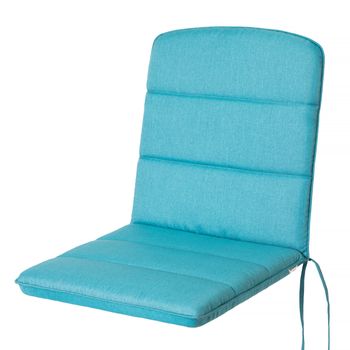 Cojín Alba Para Muebles De Jardín, Silla, Sillón, Terraza 102x50x6 Azul