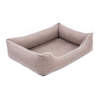 Mestizo Mallorca Orthopedic Cama Para Perros, Sofá, Lavable, Cama Con Certificado Öko-tex, Color Beige, 100x75cm, Smo-bei-w-3