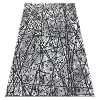 Alfombra Zara 0w7053 P50 140 - Structural Dos Niveles De Vellón Gris 300x400 Cm