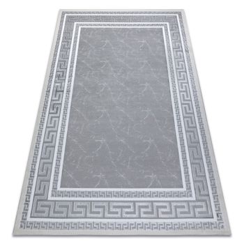 Alfombra Gloss Moderno  2813 27 Elegante, Marco,  Griego Gris 180x270 Cm